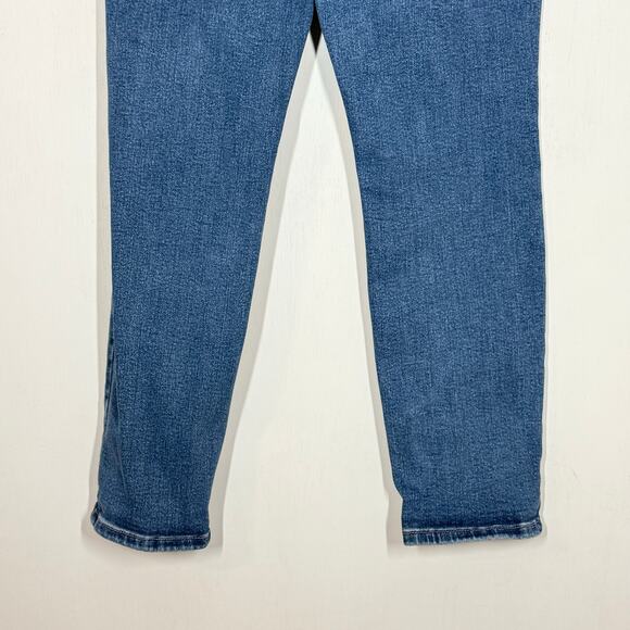 Judy Blue Jeans Size 5/27 Blue Denim Rainbow Embroidered High Rise Distressed - Picture 7 of 12